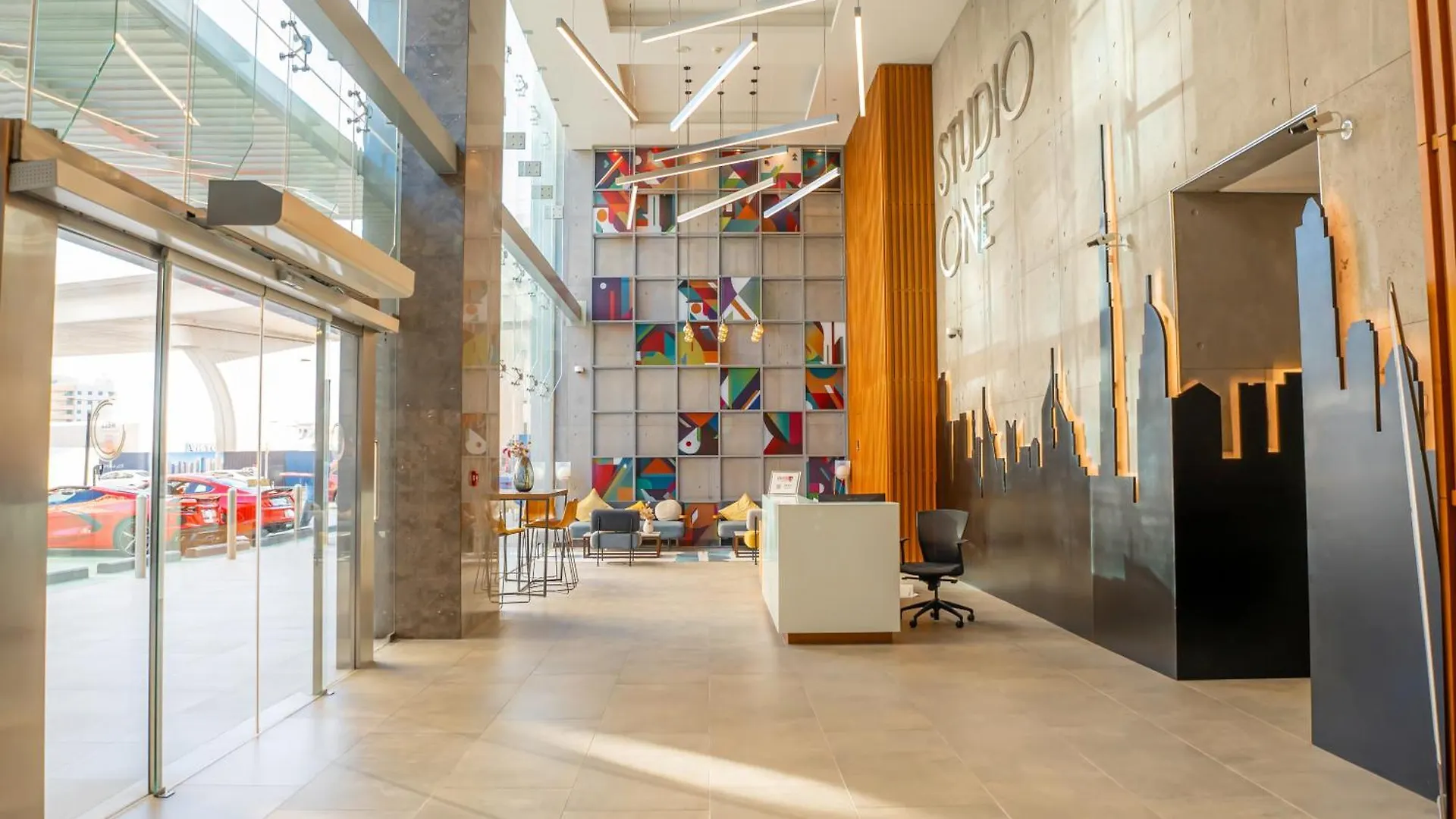 Bnbeyond'S Sheek Studio At Studio One Tower ドバイ アラブ首長国連邦
