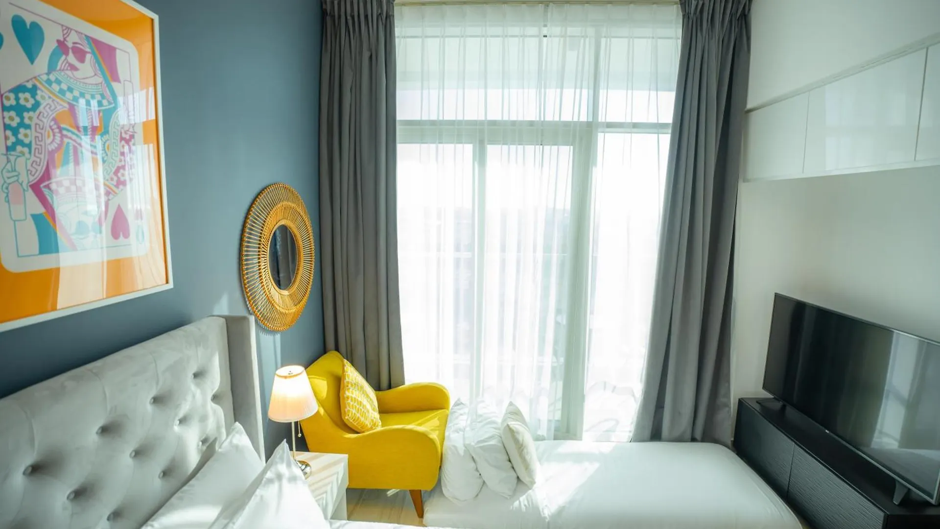 Apartment Bnbeyond'S Sheek Studio At Studio One Tower Dubai
